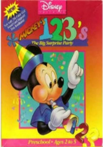 ROM Cover: Mickey's 123's - The Big Surprise Party_Disk1