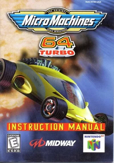 ROM Cover: Micro Machines 64 Turbo (Europe)