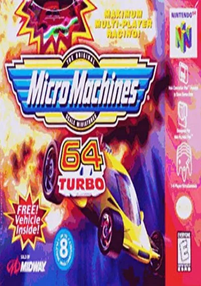 ROM Cover: Micro Machines 64 Turbo