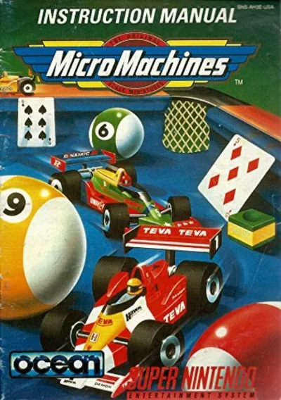 ROM Cover: Micro Machines