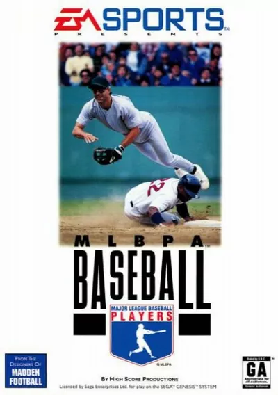 ROM Cover: MLBPA Baseball