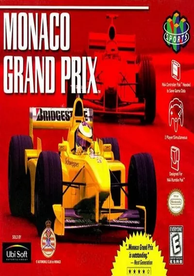 ROM Cover: Monaco Grand Prix