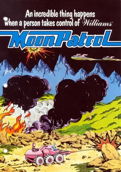 ROM Cover: Moon Patrol