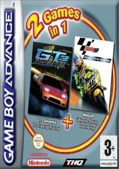 ROM Cover: Moto GP & GT Advance 3 Double Pack (E)