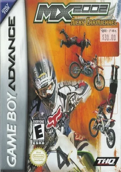 ROM Cover: MX 2K2 Ricky Carmichael