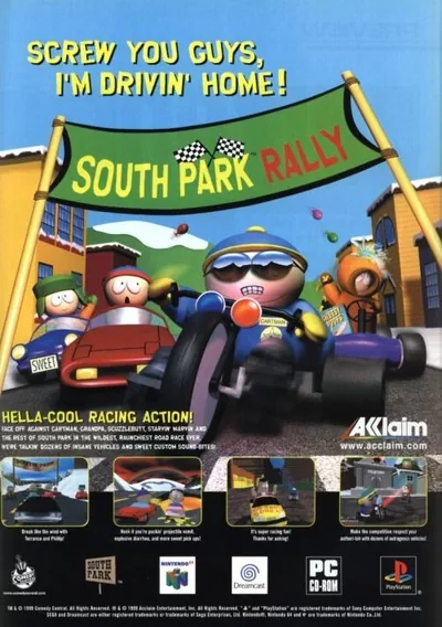 ROM Cover: South Park Rally