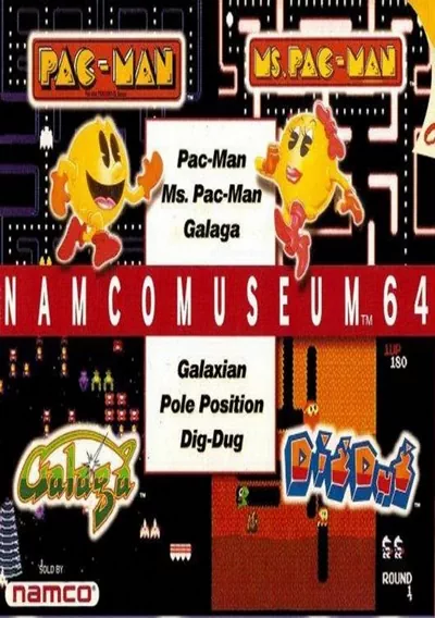 ROM Cover: Namco Museum 64