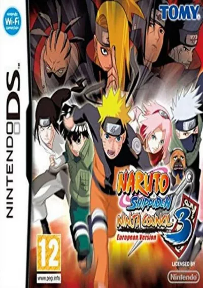 ROM Cover: Naruto Shippuden - Ninja Council 3 - European Version (EU)(SweeTnDs)