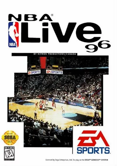 ROM Cover: NBA Live '96