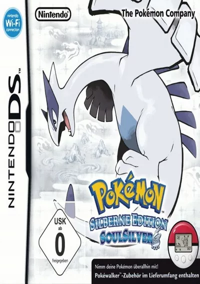 ROM Cover: Pokemon: Silberne Edition SoulSilver