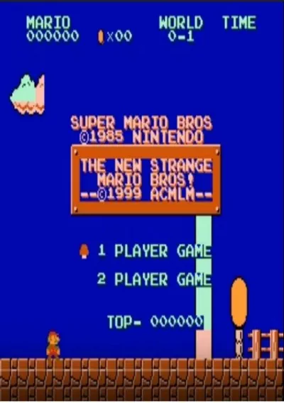 ROM Cover: New Strange Mario Bros (SMB1 Hack)