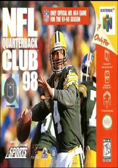 ROM Cover: NFL Quarterback Club 98 (E)