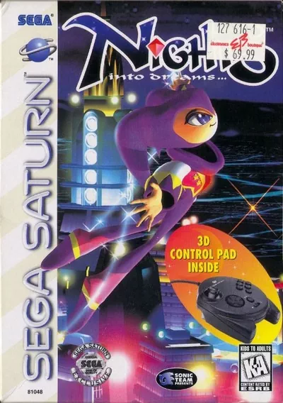 ROM Cover: Nights Into Dreams (U)