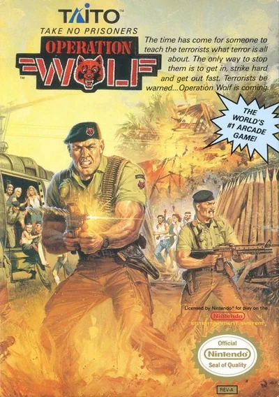 ROM Cover: Operation Wolf