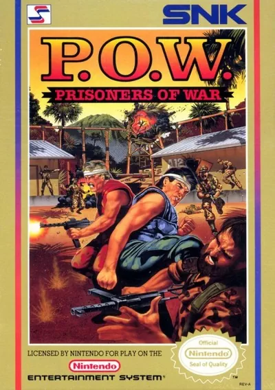 ROM Cover: POW - Prisoners Of War