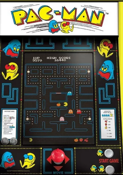 ROM Cover: Pac Man (PR7026, PMAN) (Mazooma) (Scorpion 4) (set 1)