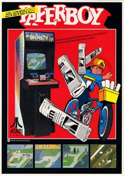 ROM Cover: Paperboy