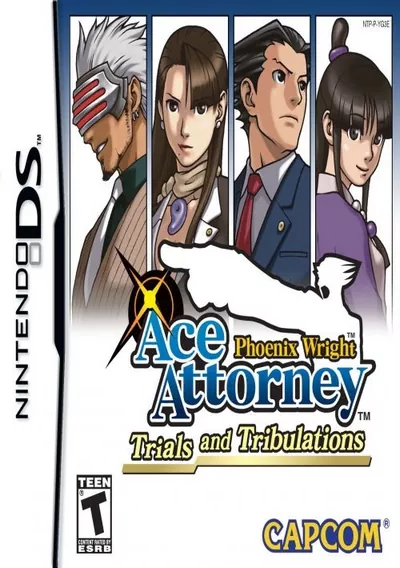 ROM Cover: Phoenix Wright - Ace Attorney - Trials And Tribulations (E)