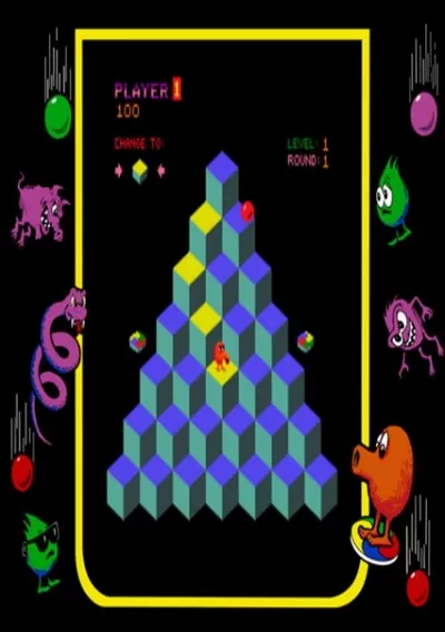 ROM Cover: Qbert