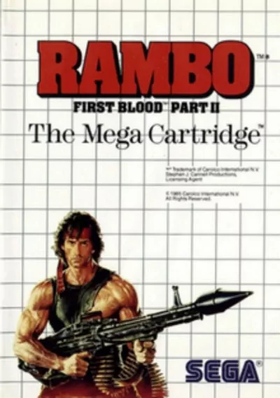 ROM Cover: Rambo - First Blood Part 2