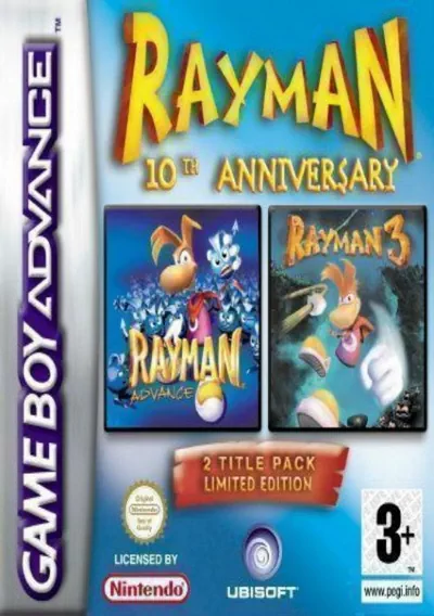 ROM Cover: Rayman 10th Anniversary - Rayman Advance & Rayman 3