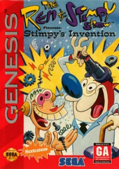 ROM Cover: Ren And Stimpy's Invention (EU)