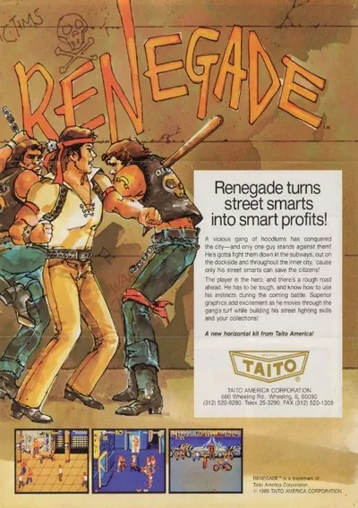 ROM Cover: Renegade (US)