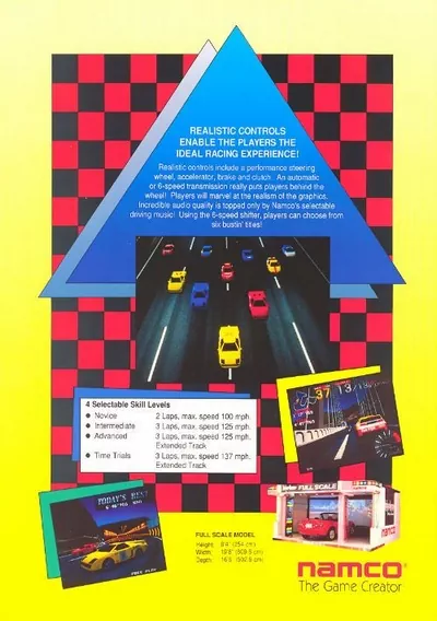 ROM Cover: Ridge Racer (Rev. RR3, World)