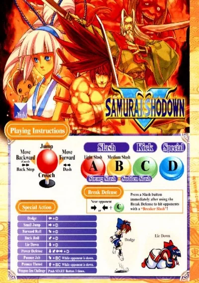 ROM Cover: Samurai Shodown V / Samurai Spirits Zero (bootleg)