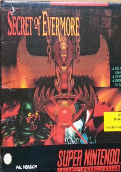 ROM Cover: Secret of Evermore