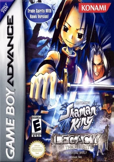 ROM Cover: Shonen Jump's - Shaman King - Legacy Of The Spirits - Sprinting Wolf