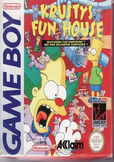 ROM Cover: Simpsons, The - Krusty's Funhouse