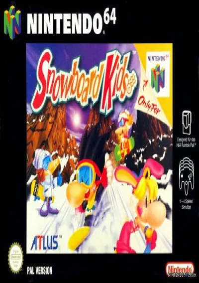 ROM Cover: Snowboard Kids