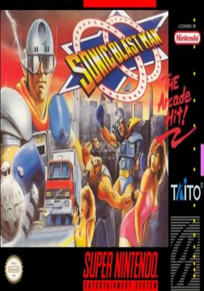 ROM Cover: Sonic Blast Man