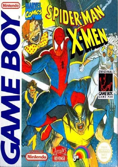 ROM Cover: Spider-Man And The X-Men In Arcade's Revenge