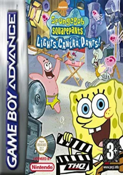 ROM Cover: Spongebob SquarePants - Lights, Camera, Pants! (E)