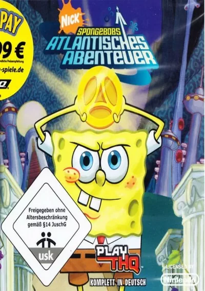 ROM Cover: SpongeBob's Atlantis SquarePantis (E)