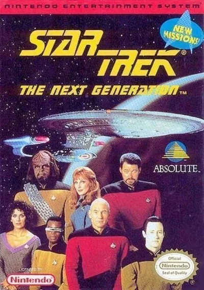 ROM Cover: Star Trek - The Next Generation