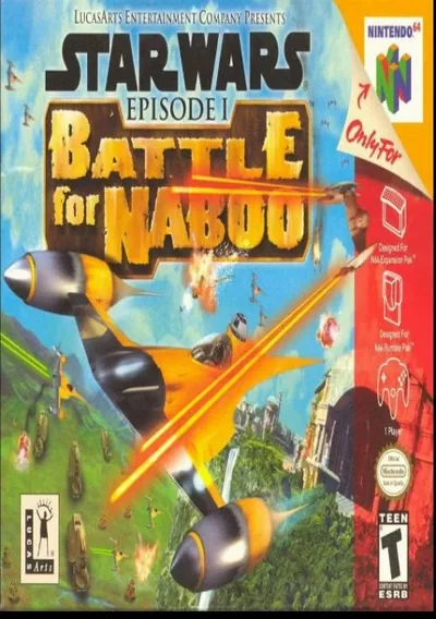 ROM Cover: Star Wars Episode I - Battle For Naboo