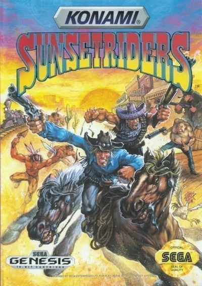 ROM Cover: Sunset Riders