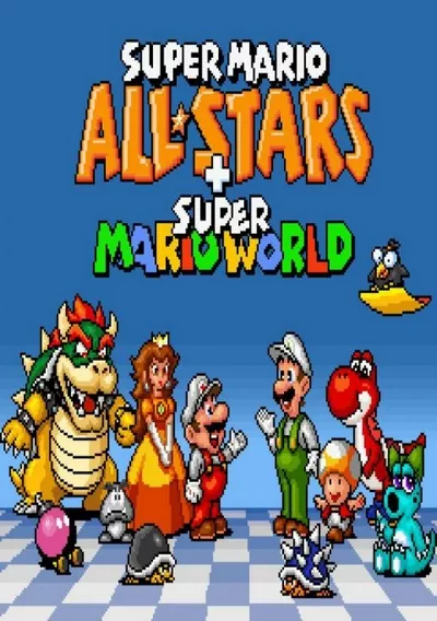 ROM Cover: Super Mario All-Stars + Super Mario World