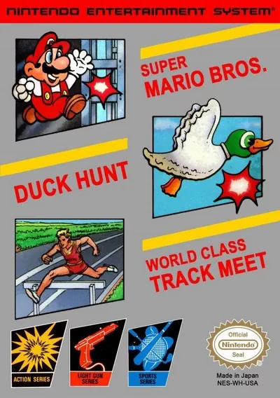 ROM Cover: Super Mario Bros - Duck Hunt - Track Meet