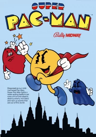 ROM Cover: Super Pac-Man