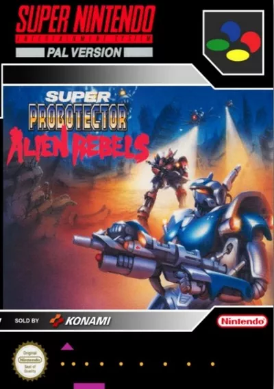 ROM Cover: Super Probotector - The Alien Rebels (EU)