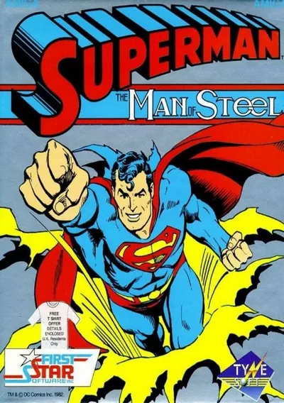 ROM Cover: Superman - Man of Steel (E)