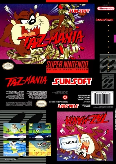 ROM Cover: Taz-Mania (Beta)