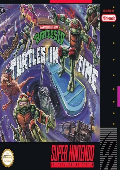 ROM Cover: Teenage Mutant Ninja Turtles - Turtles In Time (J)