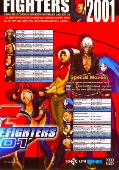 ROM Cover: The King of Fighters 2001 (NGH-2621)