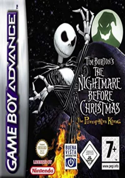 ROM Cover: Tim Burton's The Nightmare Before Christmas - The Pumpkin King