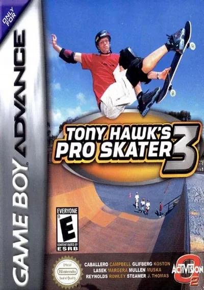 ROM Cover: Tony Hawk's Pro Skater 3 (G)